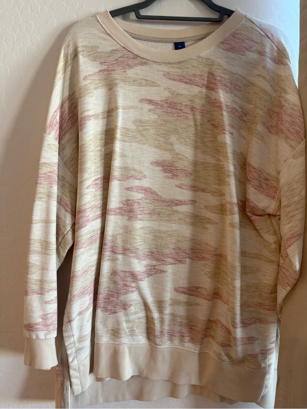 Camo Crewneck Sweater